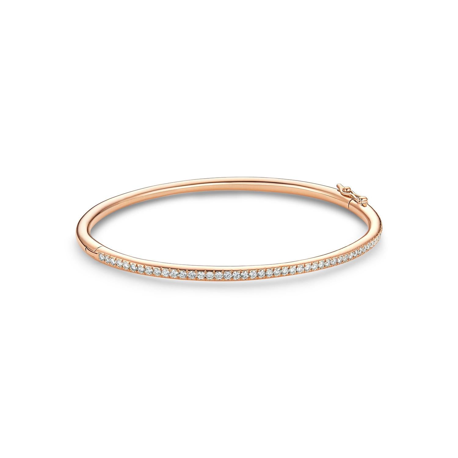 MIKOSA Classic Bangle In Rose Gold