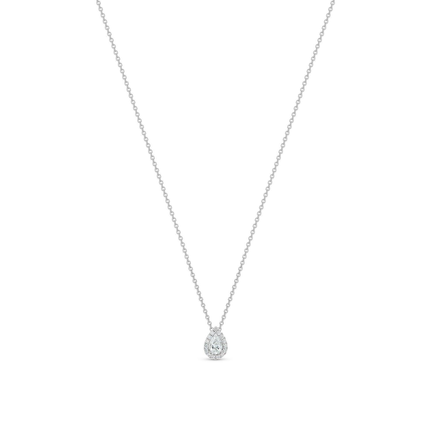 MIKOSA Pear-Shaped Diamond Pendant