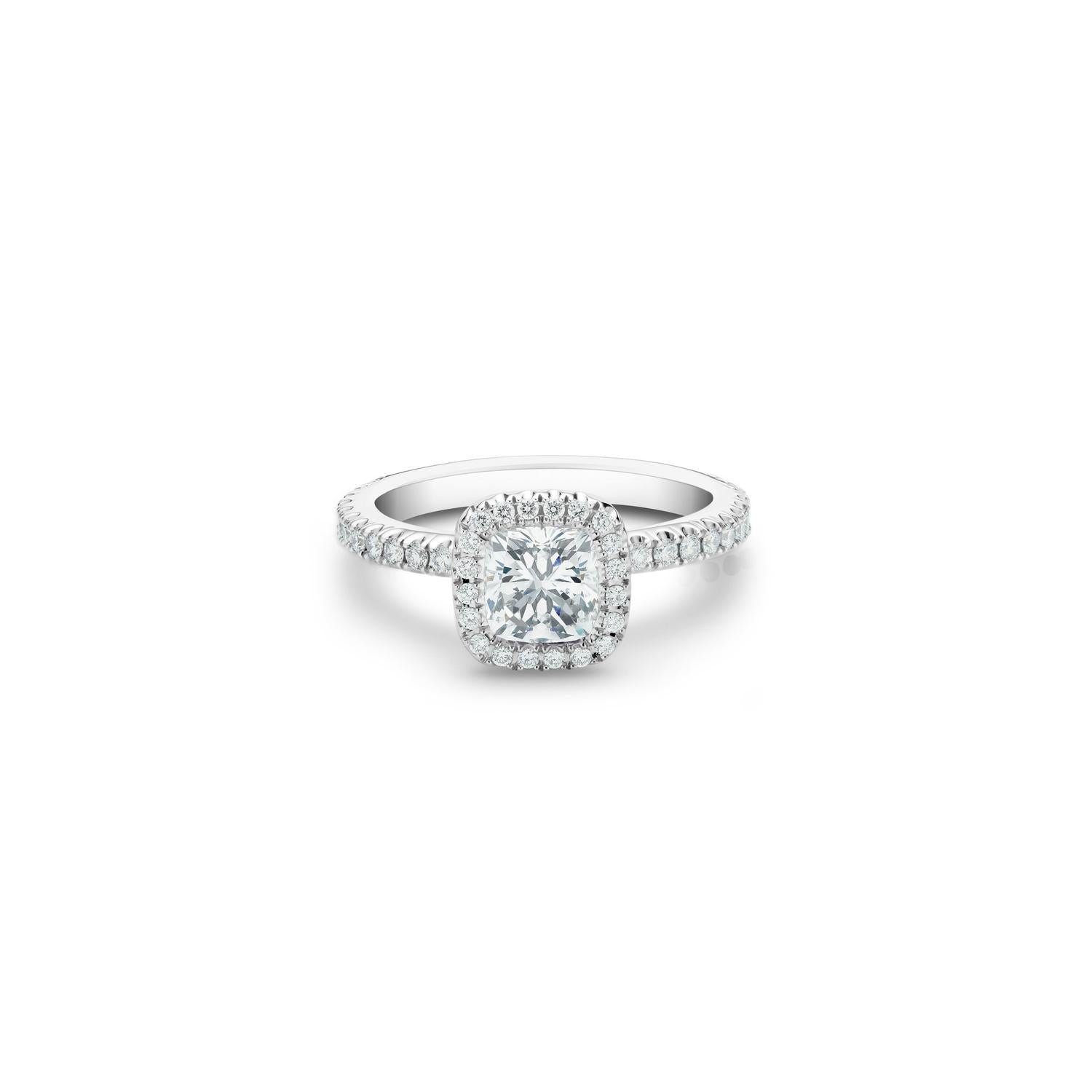 MIKOSA Cushion-Cut Diamond Ring