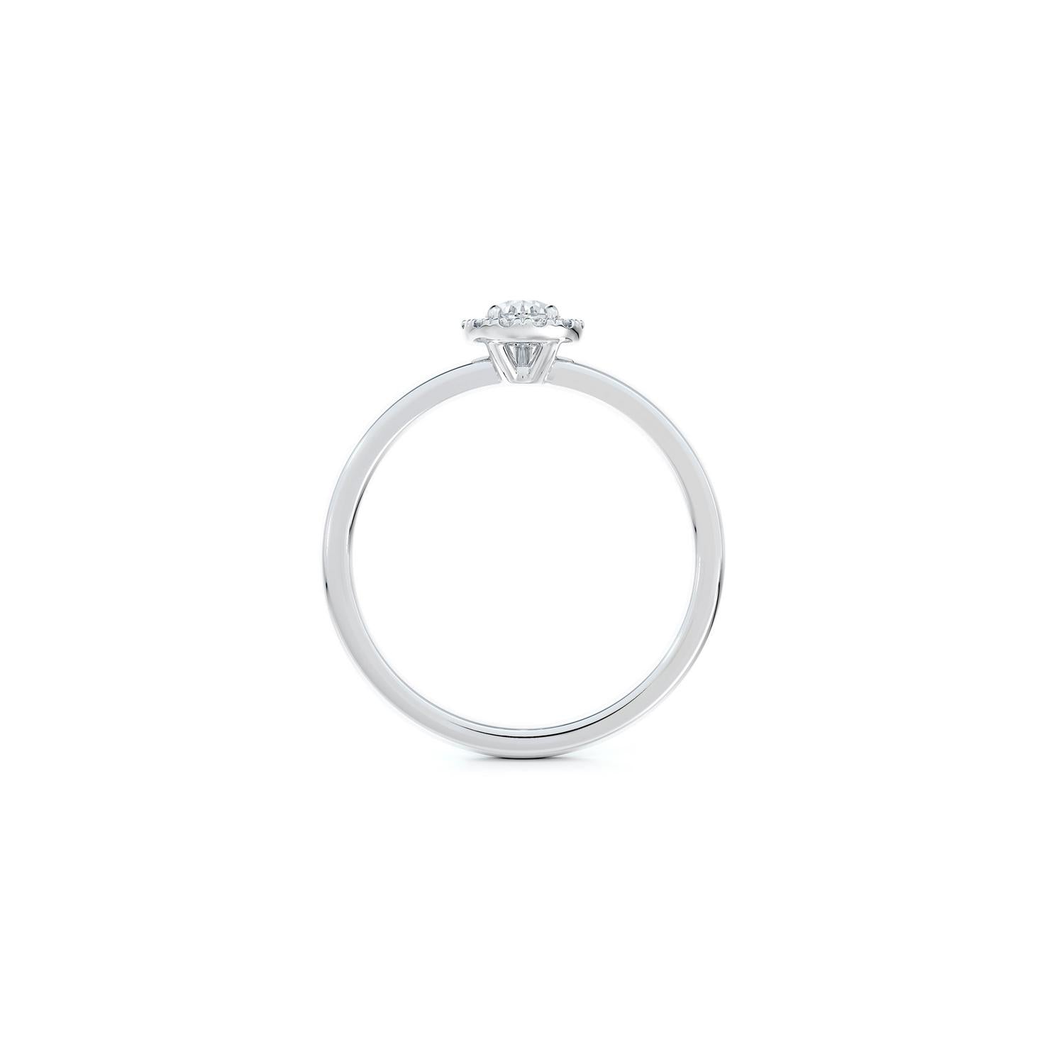 MIKOSA Pear-Shaped Diamond Ring