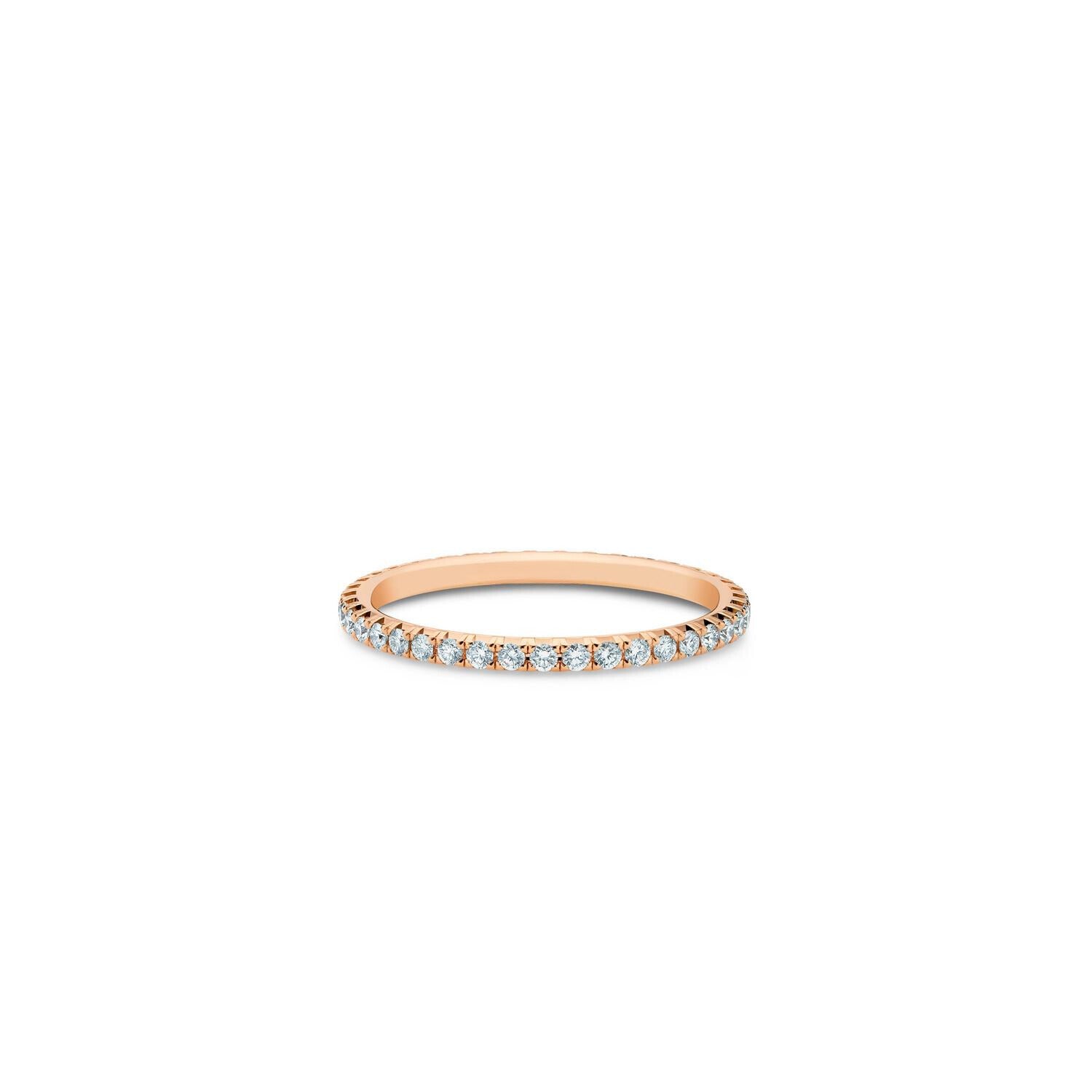 MIKOSA Eternity Band In Rose Gold